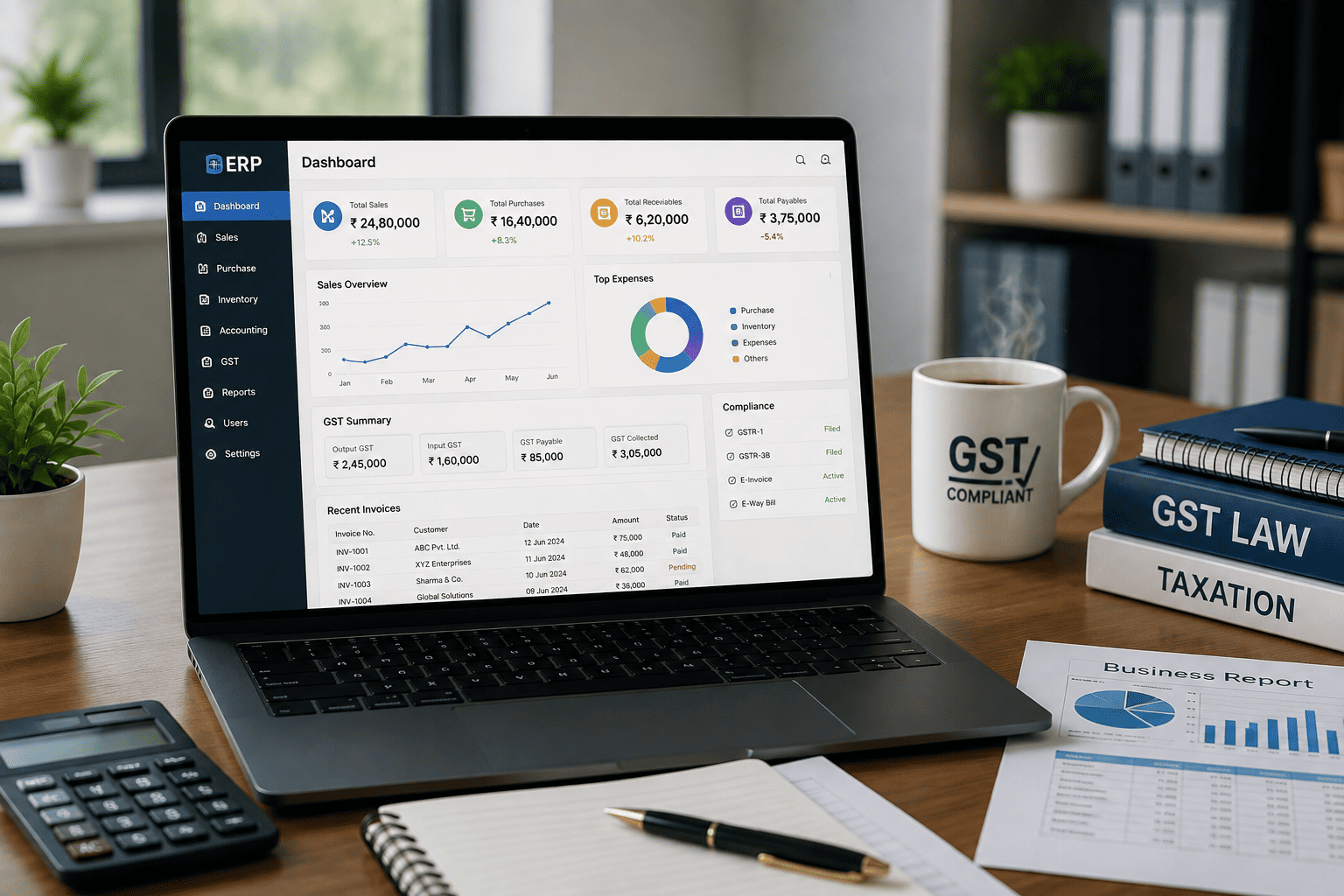 GST-Compliant ERP for Indian SMEs: When to Leave Spreadsheets