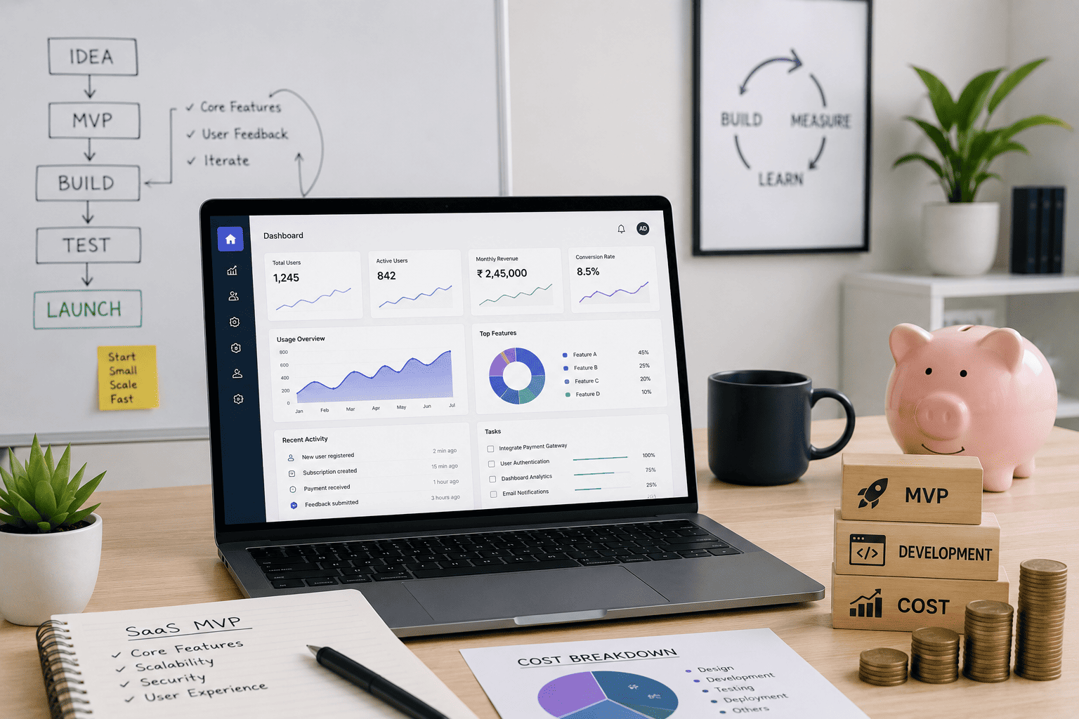 How Much Does a SaaS MVP Cost in India?