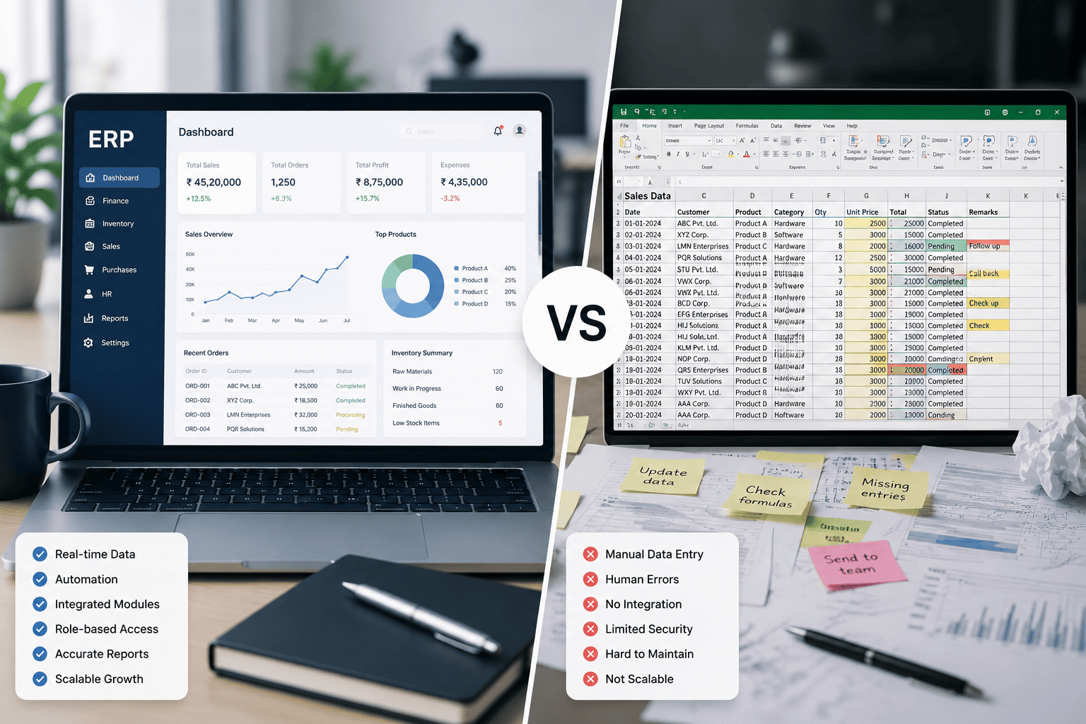 ERP vs Spreadsheet: When Should SMEs Upgrade?