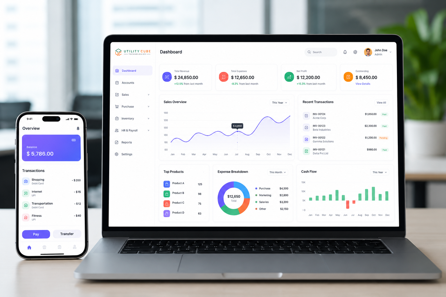 ERP System for education administration